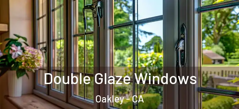  Double Glaze Windows Oakley - CA